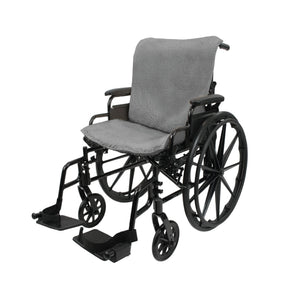 Faux Sheepskin Wheelchair Seat & Backrest Pads