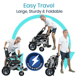 Folding Power Wheelchair