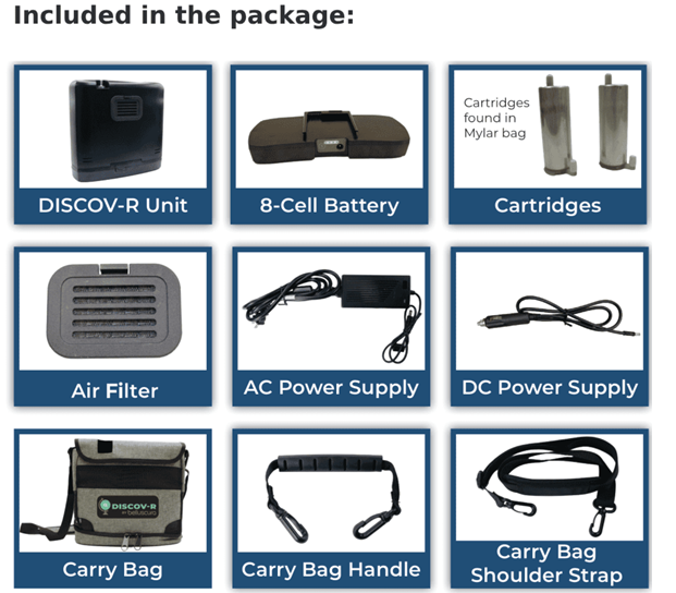NEW DISCOV-R Pulse and Constant Flow Portable Concentrator