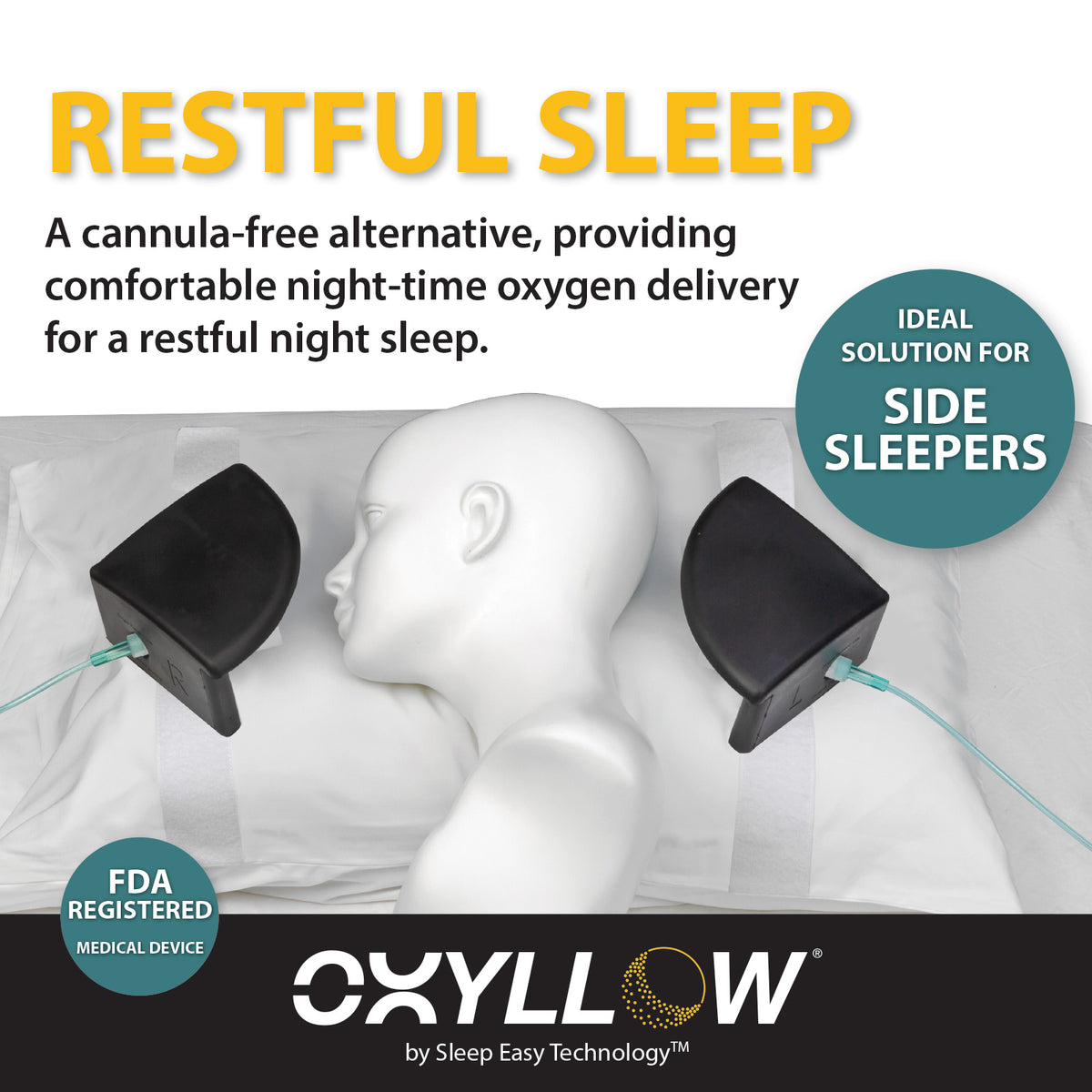 O2 Night Mask OXY System Oxygen Concentrator | OxygenPlus Medical