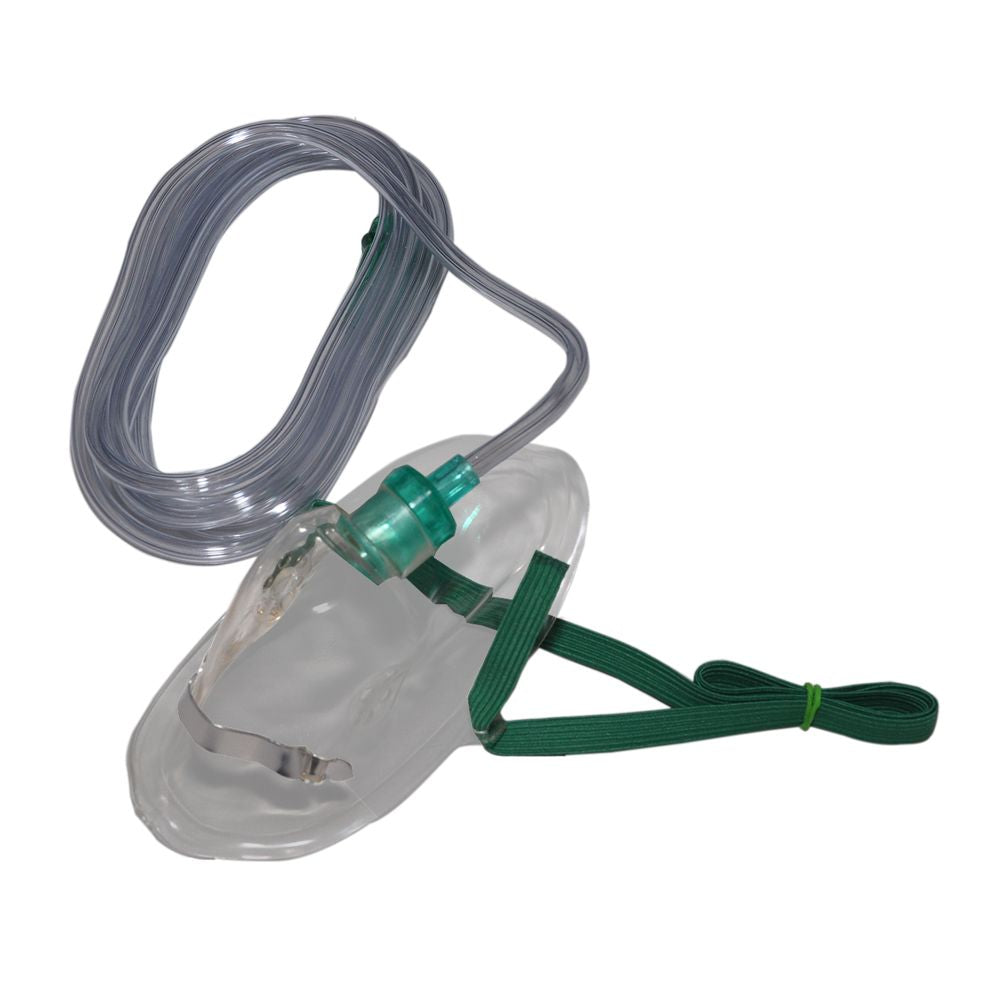 New Oxygen Mask with 7 foot Oxygen Hose