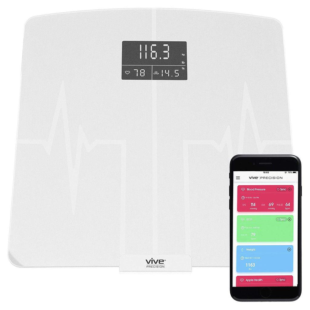 Vive Health Smart Body Fat Scale Black