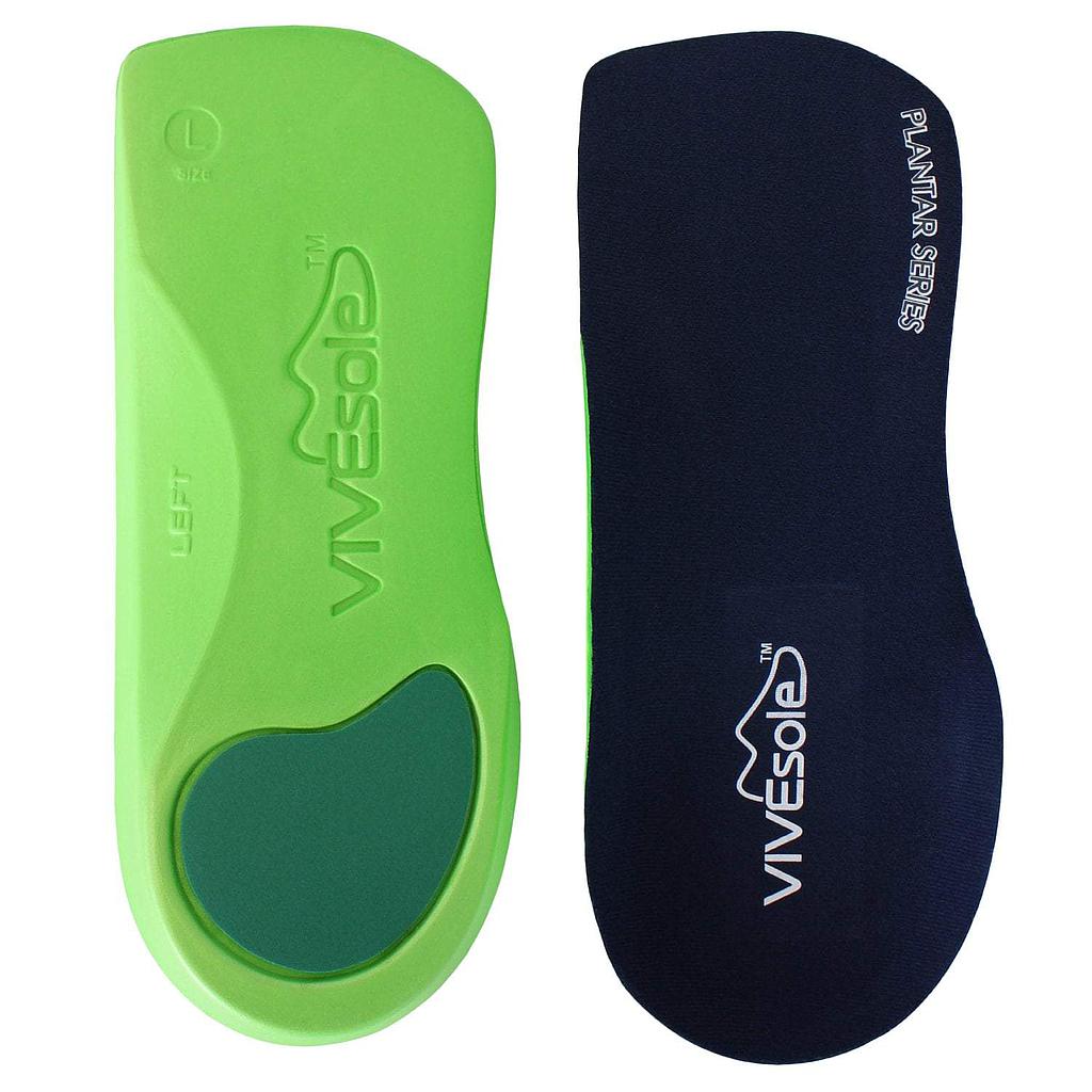 Plantar Series - 3/4 Length Gel Shoe Insoles