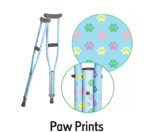 Paw Prints Crutches