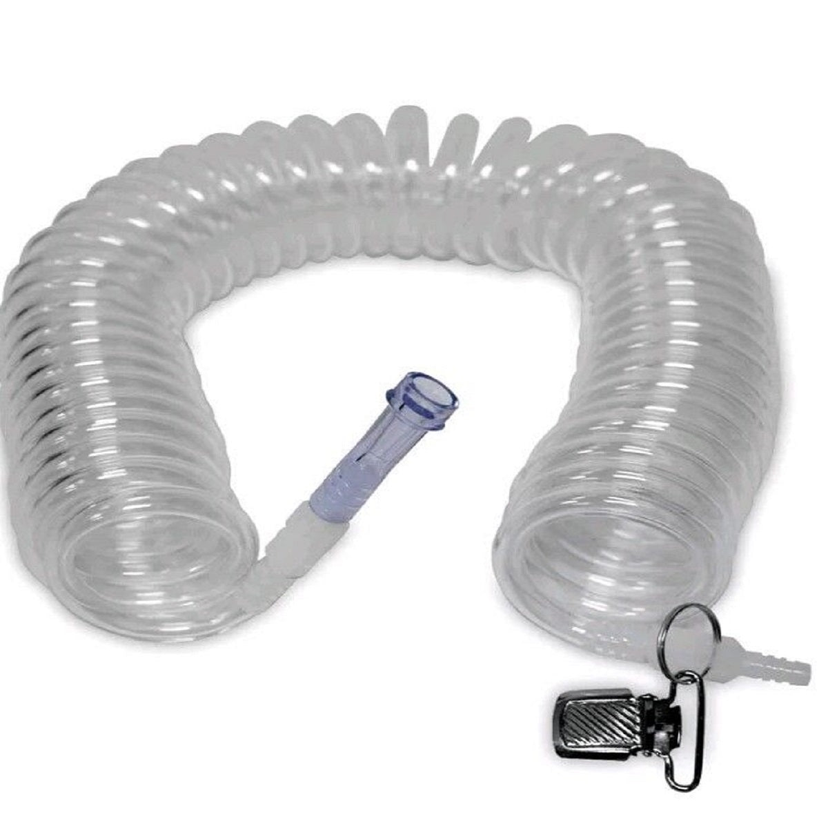 Tidy Tubing - Coiled Self-Storing Retractable Oxygen Hose